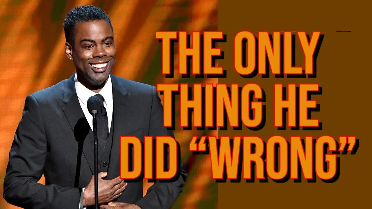 CHRIS ROCK- What Did He Do "Wrong?"