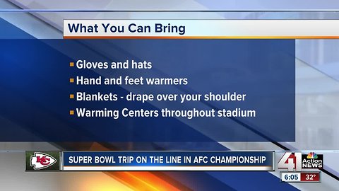 What you need to know if you're heading to the Chiefs game Sunday