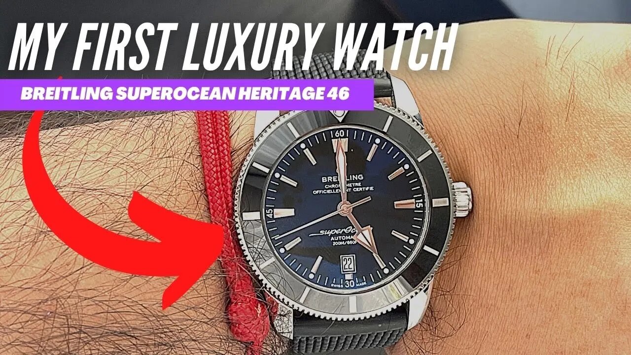 I bought a Breitling Superocean Heritage 46 / paid with profits from futures trading