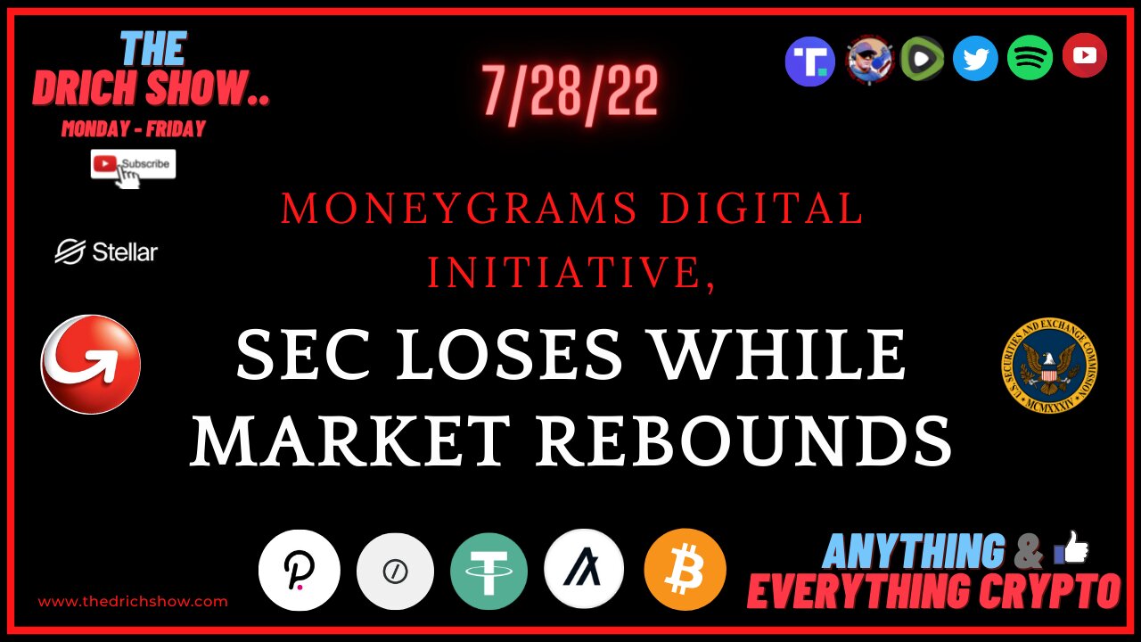 MONEYGRAMS DIGITAL INITIATIVE, SEC LOSES WHILE MARKET REBOUNDS