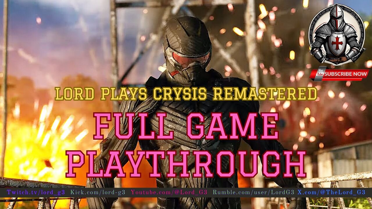 Crysis Remastered Full Campaign Playthrough