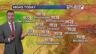 13 First Alert Las Vegas morning forecast | Oct. 22, 2019