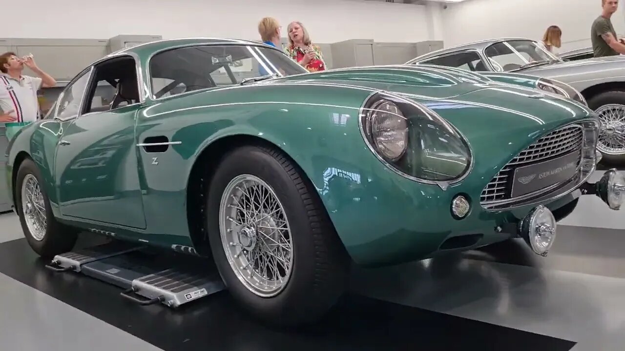Details DB4 GT Zagato Continuation electric ASTON MARTIN ANTWERPEN New Service Center Willebroek