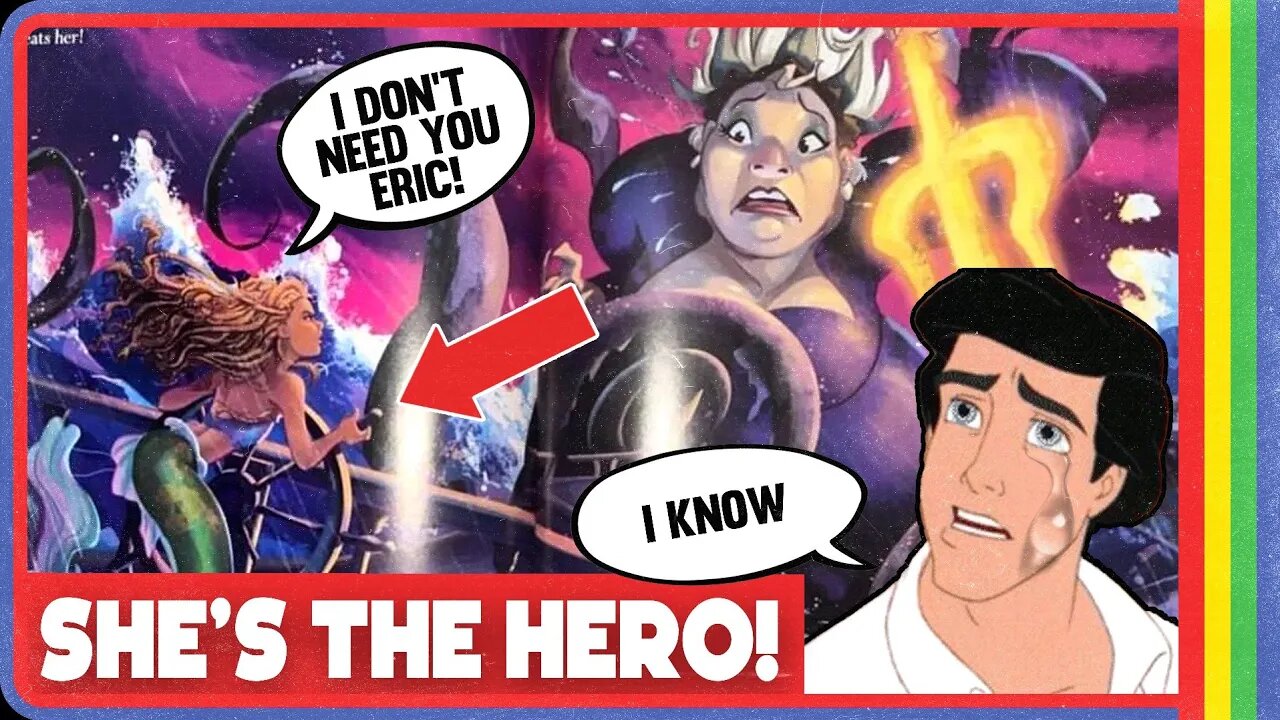 Little Mermaid Gets WORSE! Proof Woke Disney CRUSHES Prince Eric For Being a Man!