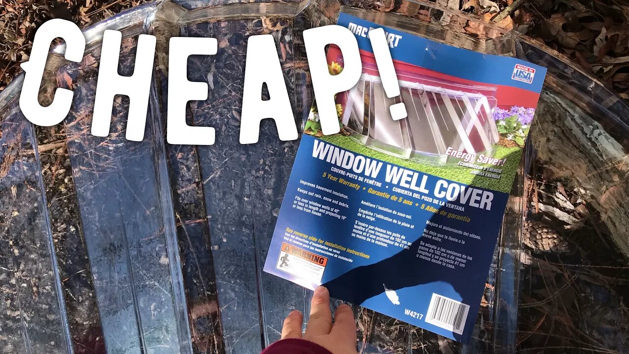 Cheap Clear Window Well Cover Review