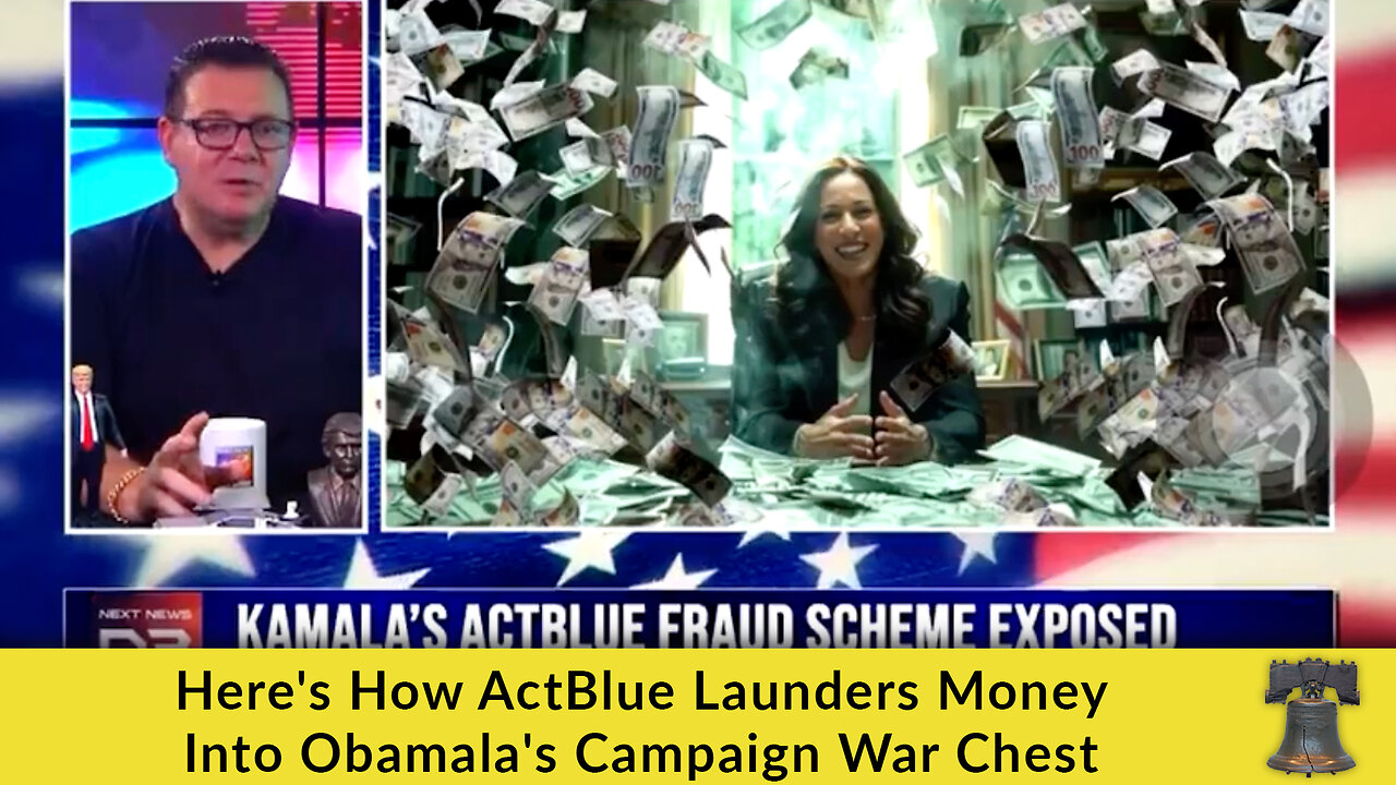 Here's How ActBlue Launders Money Into Obamala's Campaign War Chest