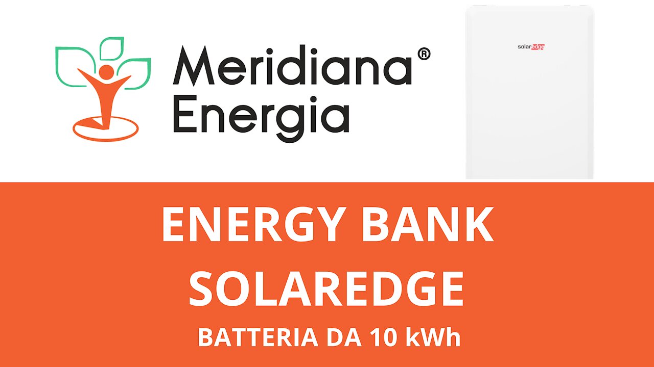 Energy Bank SolarEdge - Batteria da 10 kWh