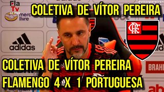 COLETIVA DE VÍTOR PEREIRA! TREINADOR FALA SOBRE PEDRO, GABIGOL E MUDANÇAS NO FLAMENGO - É TRETA!!!