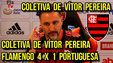COLETIVA DE VÍTOR PEREIRA! TREINADOR FALA SOBRE PEDRO, GABIGOL E MUDANÇAS NO FLAMENGO - É TRETA!!!
