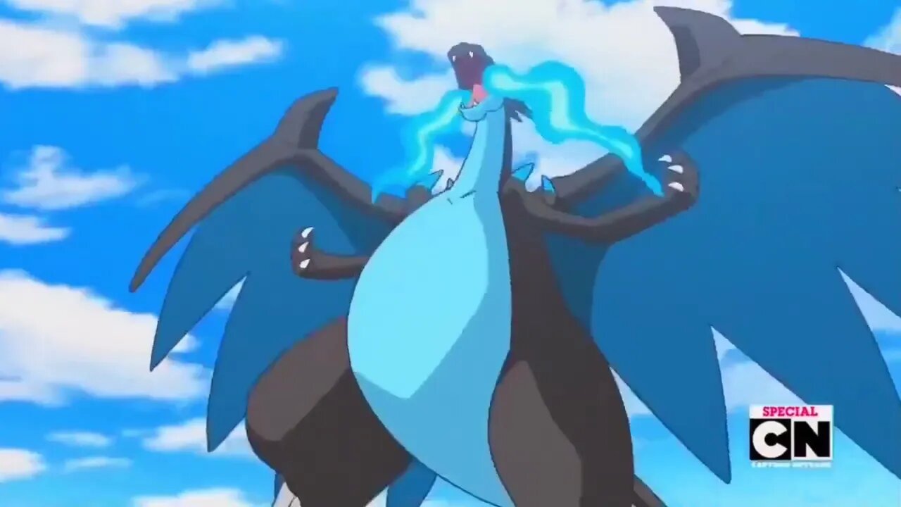 Alain Mega Charizard x VS Mega Absol FULL FIGHT