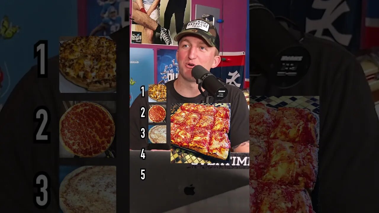 Blindly Ranking Slices of Pizza!! Which Would You Rate Best? #shorts #food