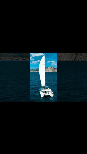 Sailing our Lagoon 52 Catamaran