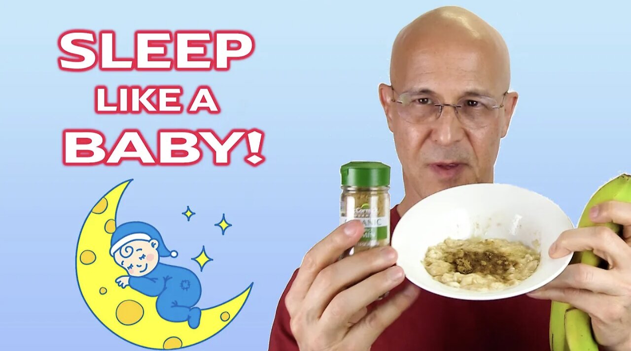 HOW TO SLEEP LIKE A BABY "TAKE THIS COMBINATION 30 MINUTES BEFORE BEDTIME" DR. 'MANDELL'