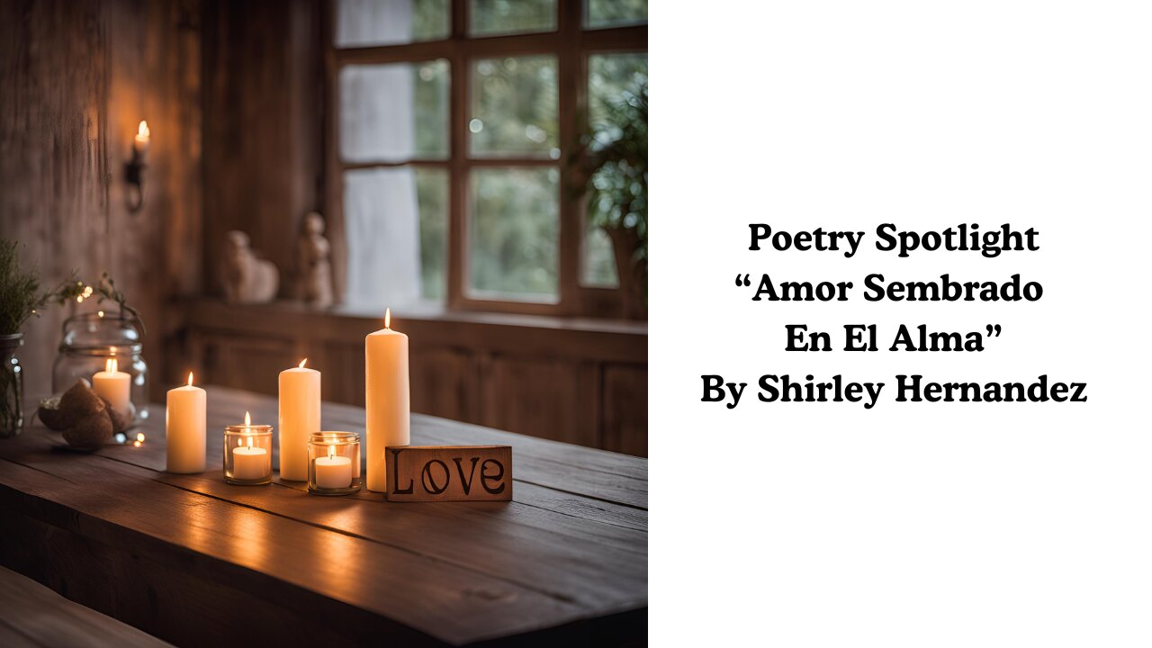 Poetry Spotlight: "Amor Sembrado En El Alma" By Shirley Hernandez