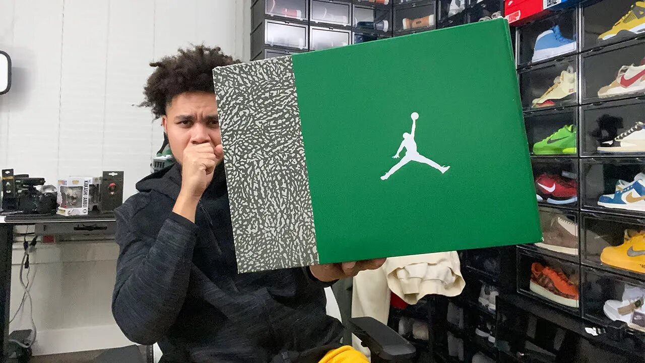 I Bought The New Jordan 3 Pine Green Early!