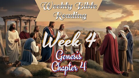 🙏✝️ Unlock Divine Wisdom: Weekly Bible Readings :🌎 Genesis Chapter 4 📖✨