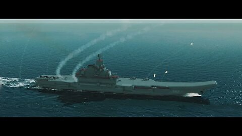 Attacking Convoy with Aircraft Carrier - Cold Waters with Epic Mod