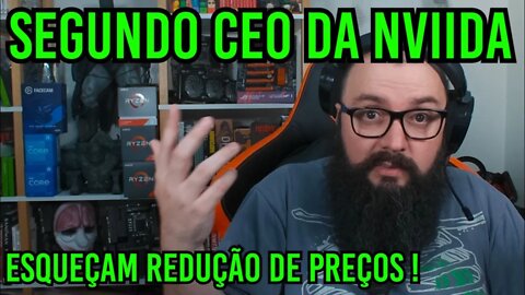 CEO da Nvidia Diz: "Placa de Vídeo Barata Nunca mais" !