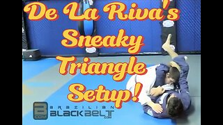 De La Riva's Sneaky Triangle Setup!