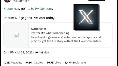 Twitter to become X #twitter #x