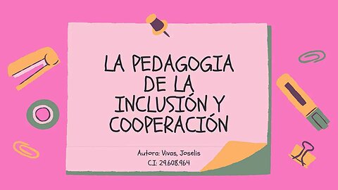 Las pedagogías del conocimiento integrado: inclusión y cooperación. Micro informativo