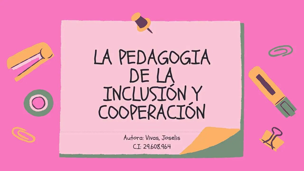 Las pedagogías del conocimiento integrado: inclusión y cooperación. Micro informativo