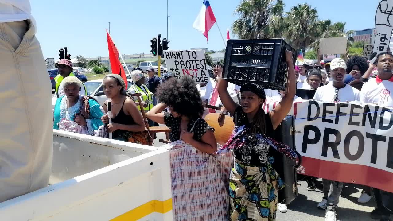 SOUTH AFRICA - Cape Town - SJC Protest Performing Art (Video) (MuX)