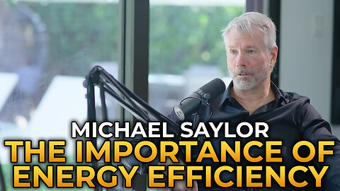 Michael Saylor - The Importance of Energy Efficiency