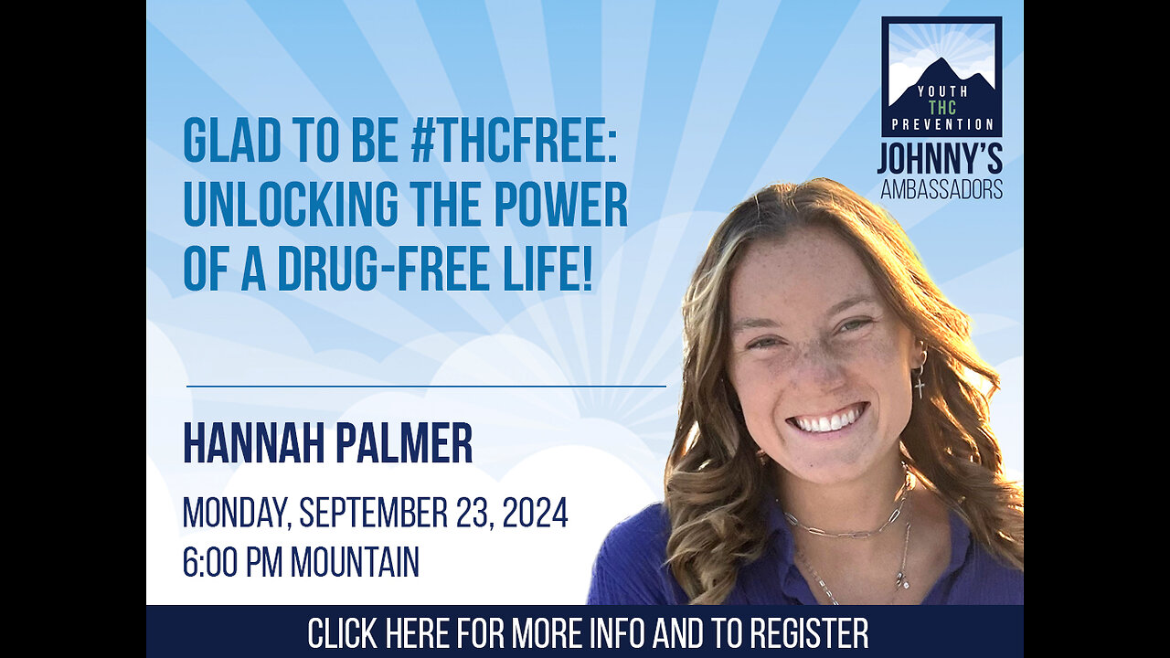 Glad to Be #THCFree: Unlocking the Power of a Drug-Free Life!