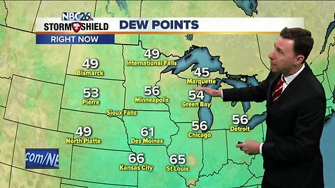 Michael Fish's NBC26 weather forecast