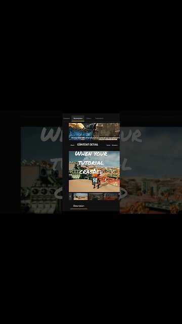 When Your Tutorial Crashes 😀 #tutorial #tutorials #funny