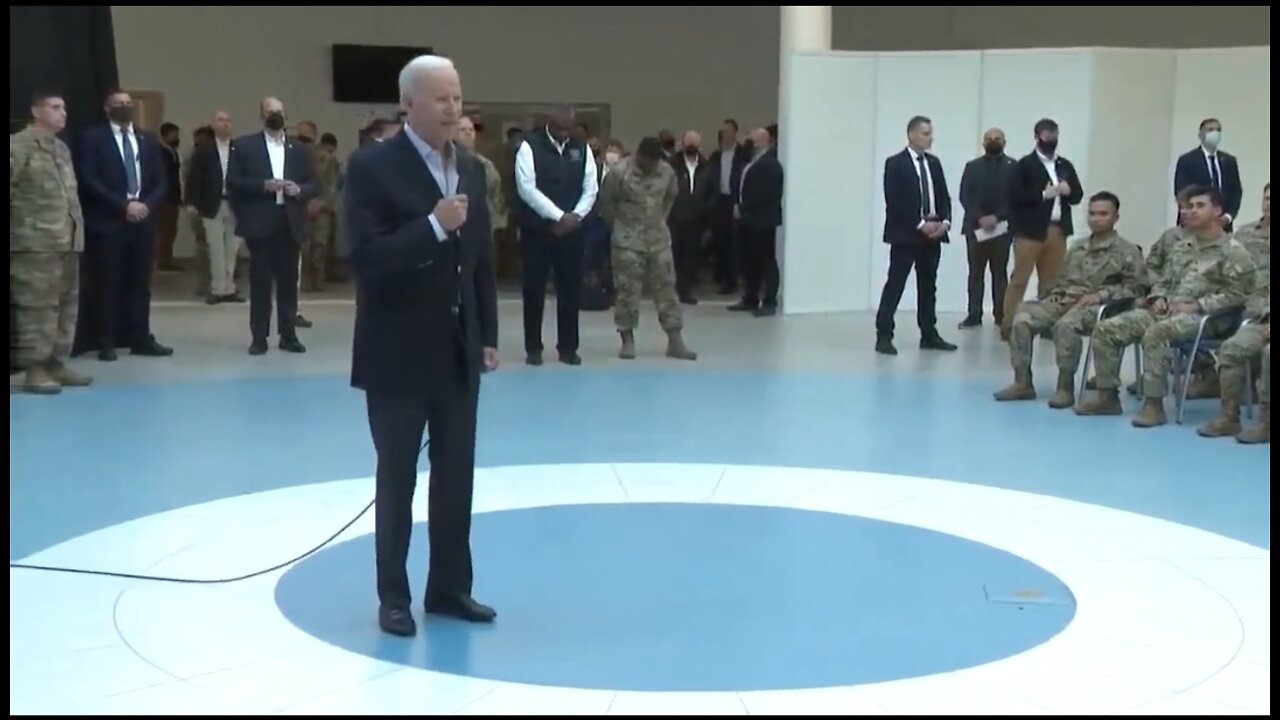 Biden To 82nd Airborne: You're Going To Ukraine