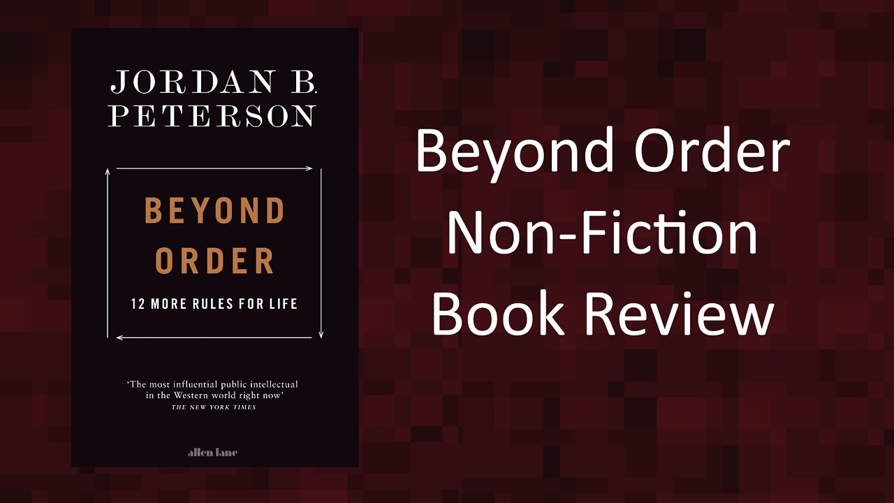 Jordan Peterson - Beyond Order - Non-fiction book review