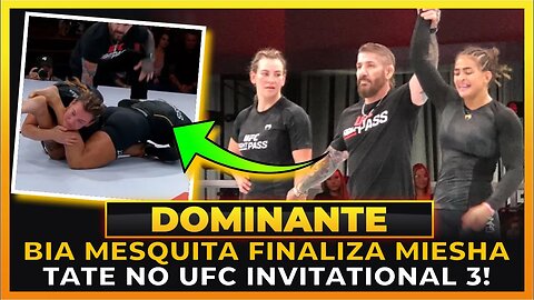 BIA MESQUITA FINALIZA MIESHA TATE NO UFC INVITATIONAL!