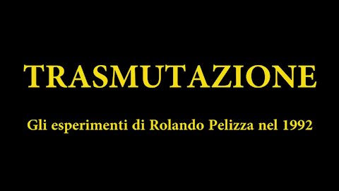 Trasmutazione della gommapiuma in oro