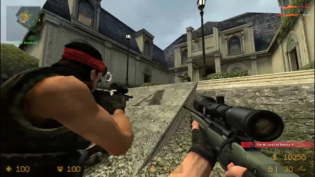 Counter Strike Source Chateau #4 Only Sniper Rifles