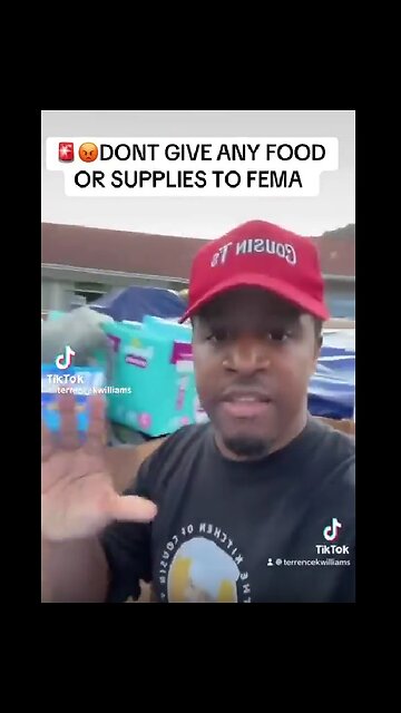 DO NOT give any money to FEMA!!