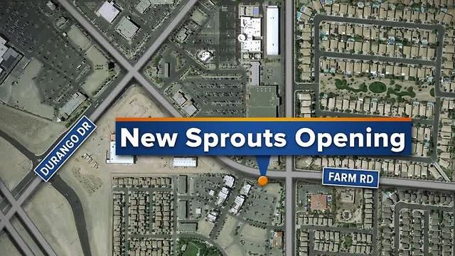 New Sprouts Farmers Market opening in Las Vegas