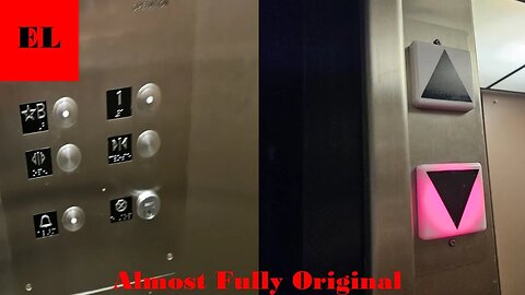Slightly Slapped On Montgomery Hydraulic Elevator - UT Hodges Library (Knoxville, TN)