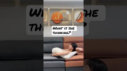 Chinese Girl In An Uncomfortable Position