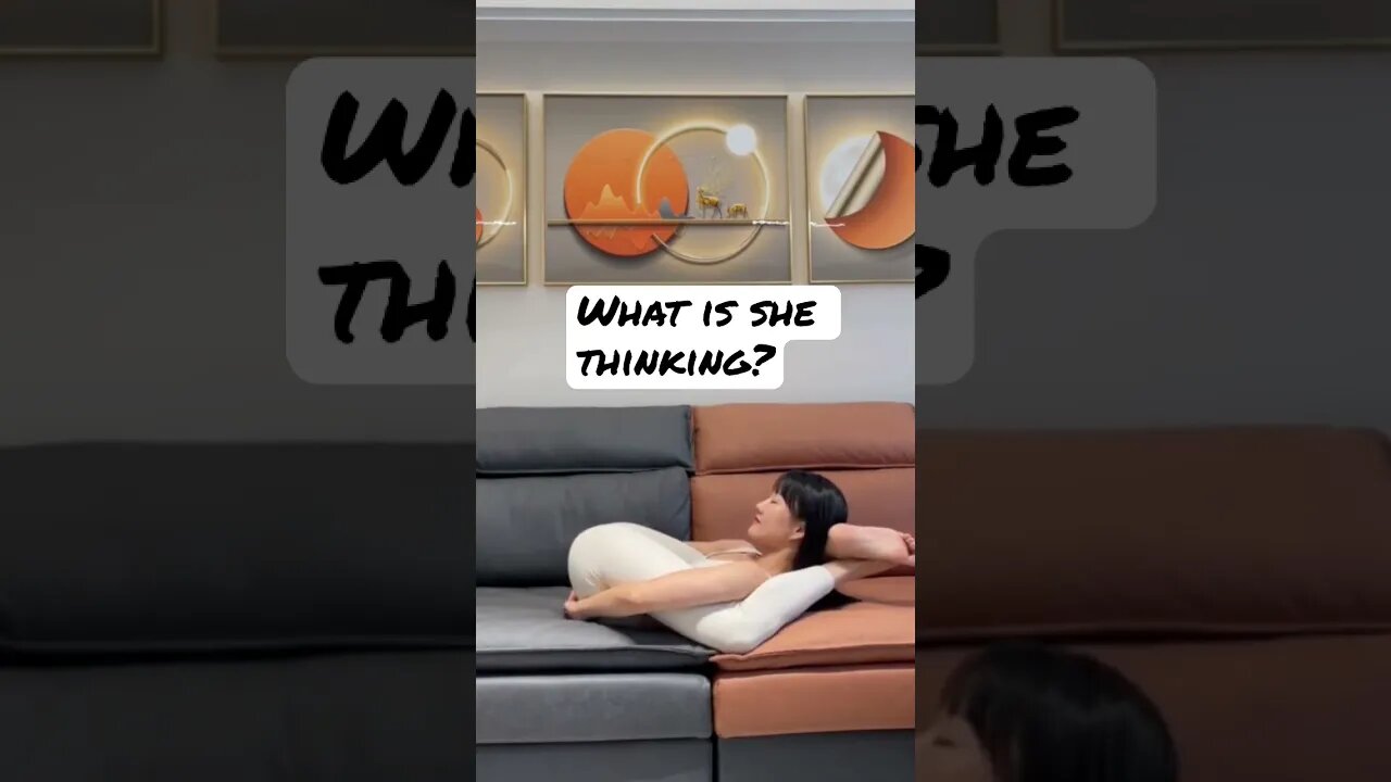 Chinese Girl In An Uncomfortable Position