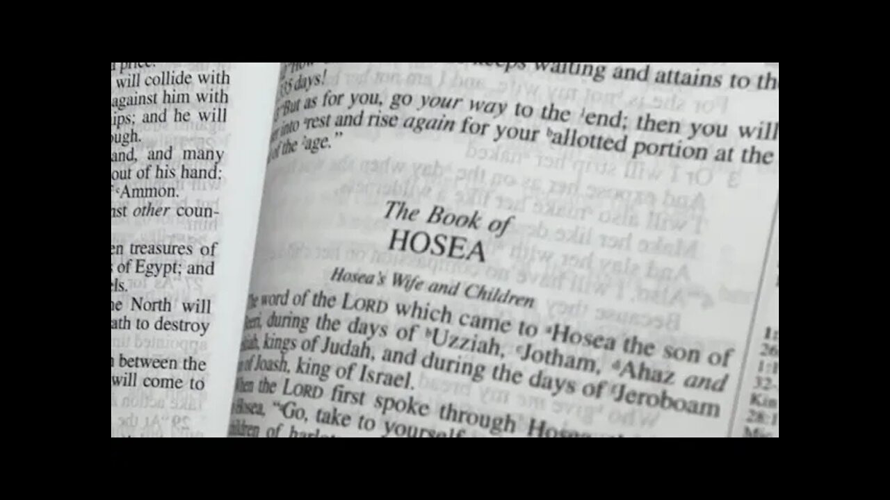 Hosea 1:3-11