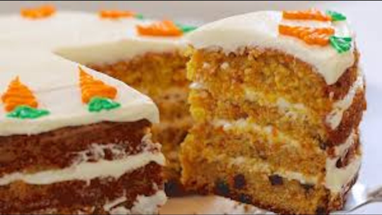 How to Make A Delicious Carrot Cake | #shorts