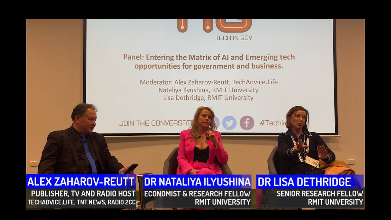 Tech in Gov 2024 - Panel: Entering the Matrix of AI & Emerging Tech Opportunities for Govt and Biz