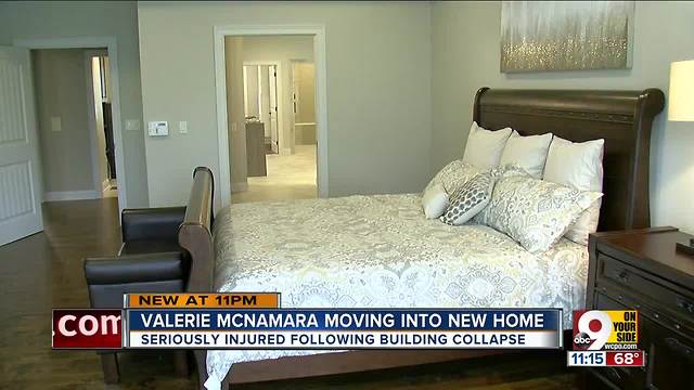 Inside Valerie McNamara's new wheelchair-accessible home