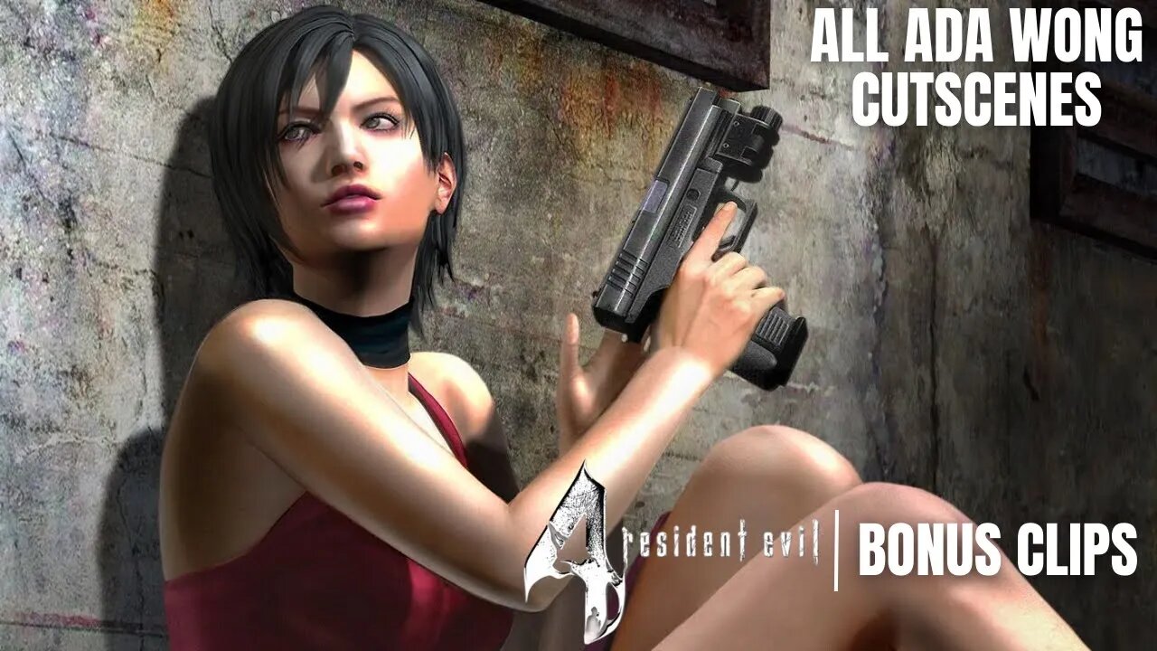 All Cutscenes Featuring Ada Wong Including Separate Ways | Resident Evil 4 Bonus Clips