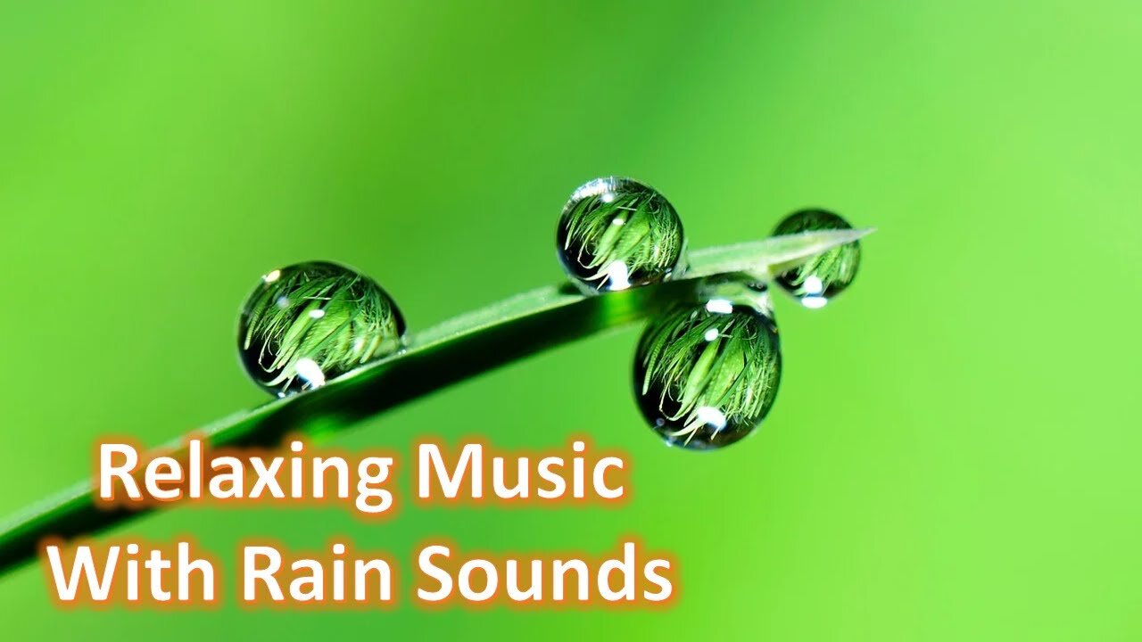 Beautiful Relaxing Piano Music with Soft Rain Sounds for Stress Relief and Deep Sleep