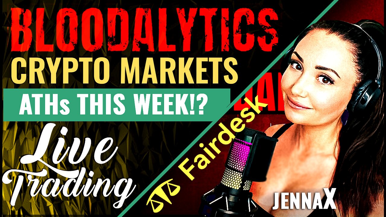 Bitcoin Breathtakingly Close to ATHs! Will We Make It This Week? LIVE w/ JennaX & Crypto Blood! 🩸