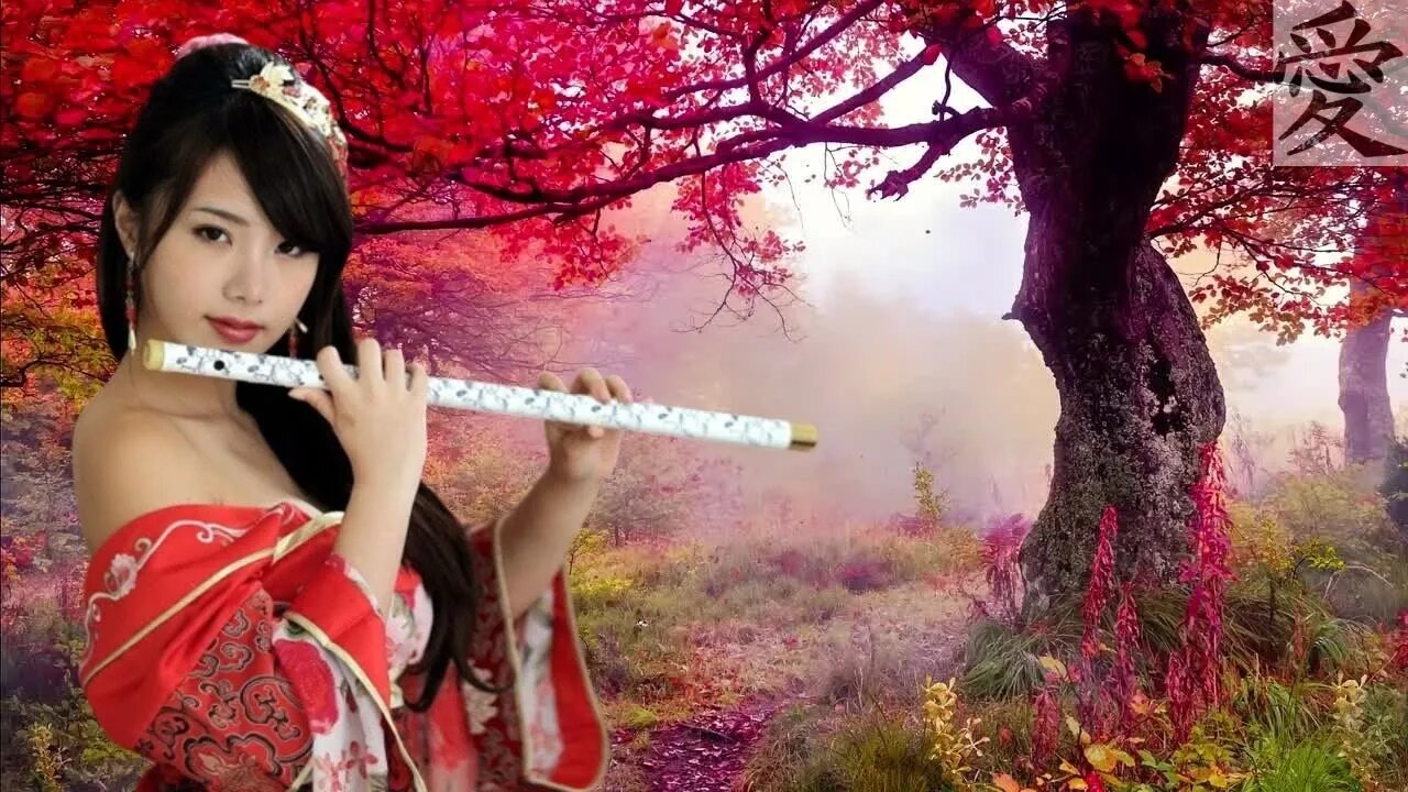 RELAXING CHINESE MUSIC CHINESE BAMBOO FLUTE #meditationmusic #flutemusic #meditacion