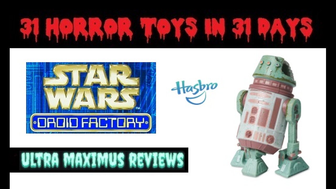 🎃 R5-Z0MB | Star Wars Droid Factory | 31 Horror Toys in 31 Days